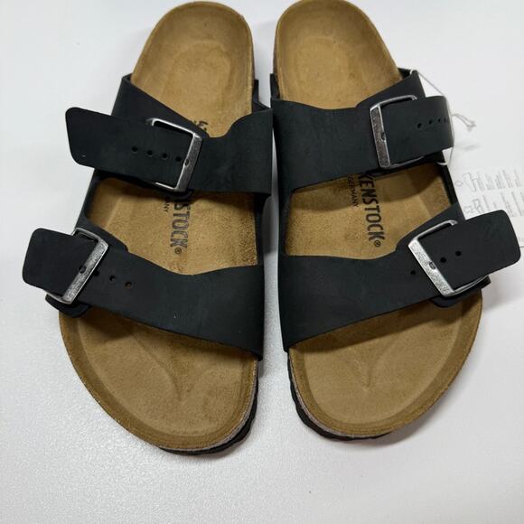 NIB • Birkenstock Arizona Oiled Leather Size:42 L11/M9 Normal Width - Picture 4 of 8